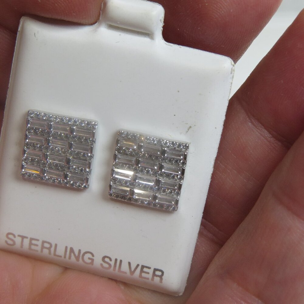 Sterling Silver Earring Hand Crafted